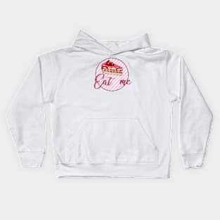 "Eat me" cute print Kids Hoodie